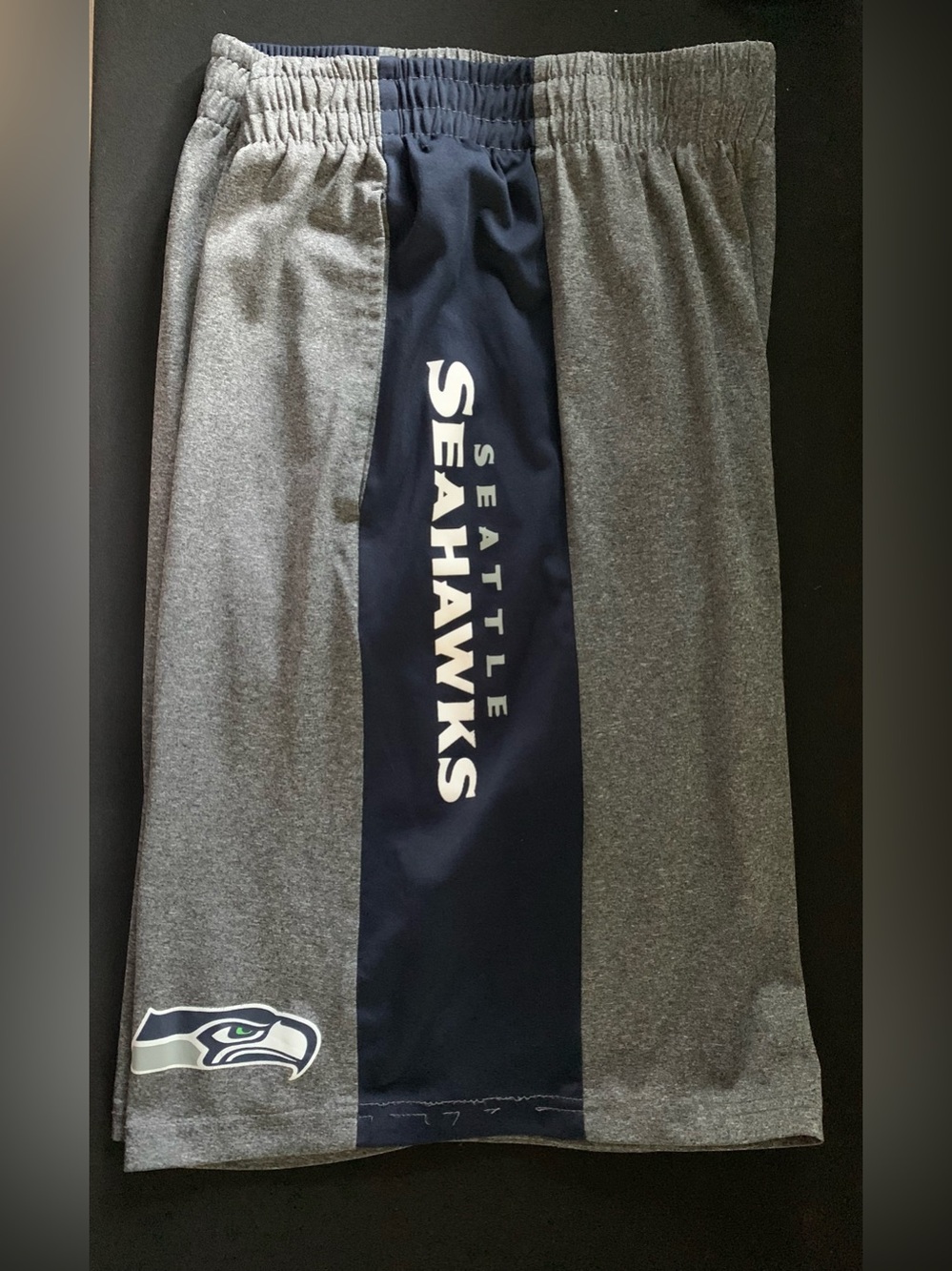 NFL Gray Team Apparel Elastic Waist Shorts